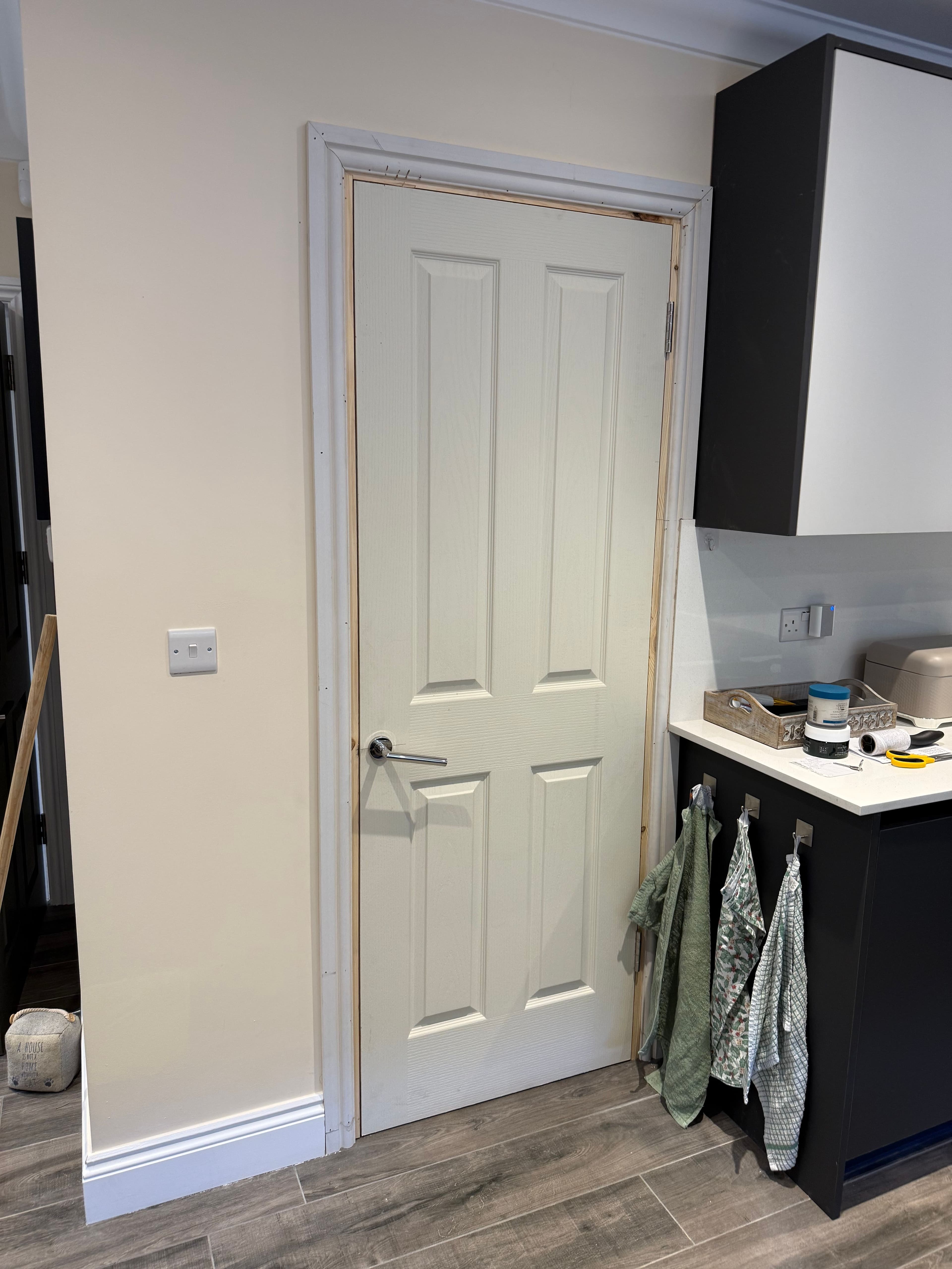 Interior Door Installation (Purley) - Full-house interior door replacement featuring premium timber doors and modern hardware.